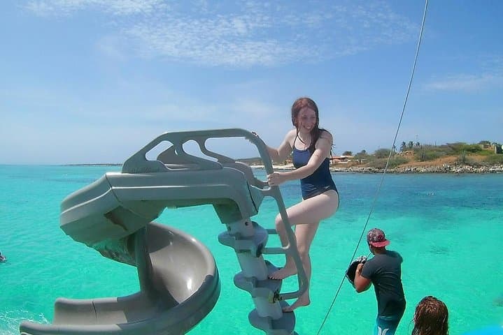 Catamaran Dolphin Snorkeling Cruise: Open bar, Light Lunch & I Love Aruba Shirt photo highlight 10