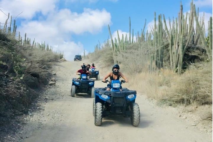 ATV Off-Road Tour and Cave Pool Snorkeling in Aruba