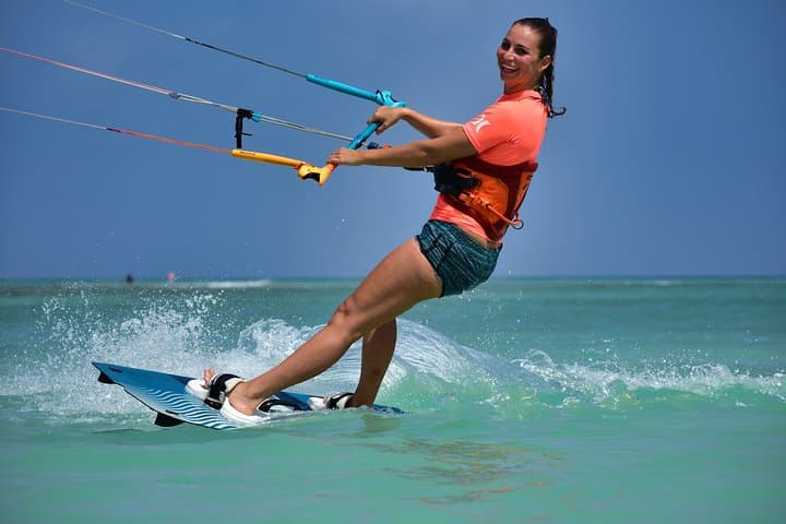 Private Kitesurfing Lesson in Aruba photo highlight 1
