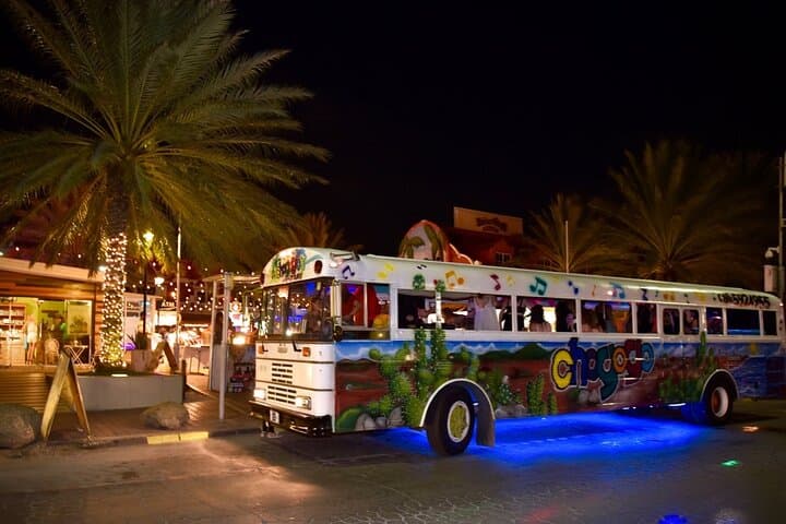 Nightlife Barhopping Tour with DJ and Dancing on Party Bus in Aruba photo highlight 12