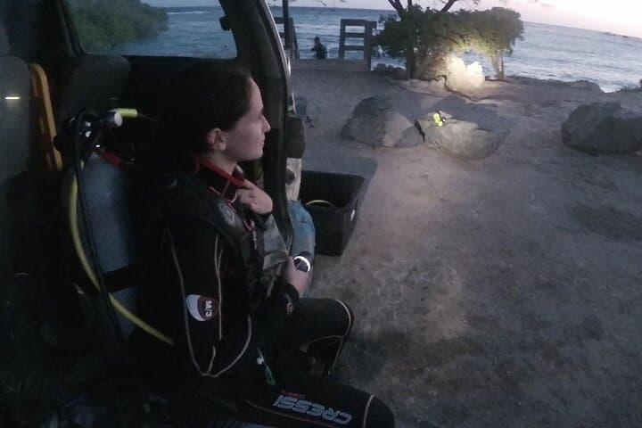 Night Shore Diving Mangel Halto Aruba for Certified Divers photo highlight 1