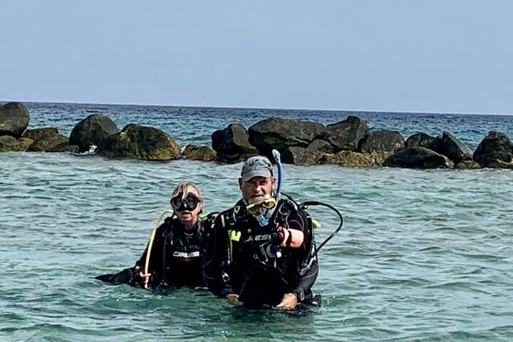 Night Shore Diving Mangel Halto Aruba for Certified Divers photo highlight 3