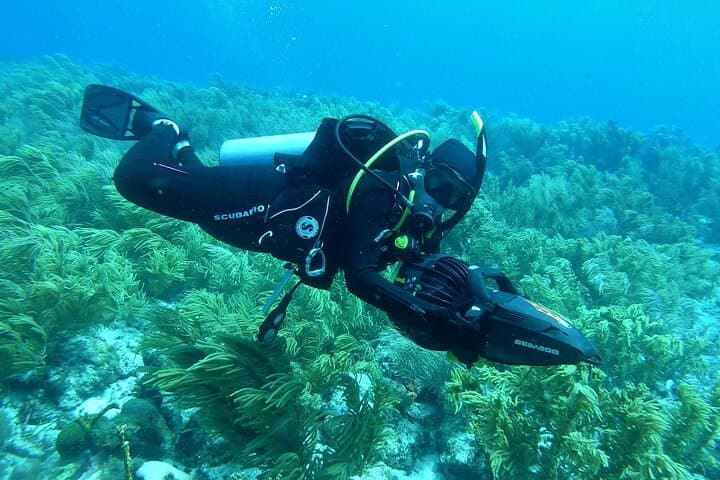 Scuba Diving with Solar Powered Sea Scooter photo highlight 1