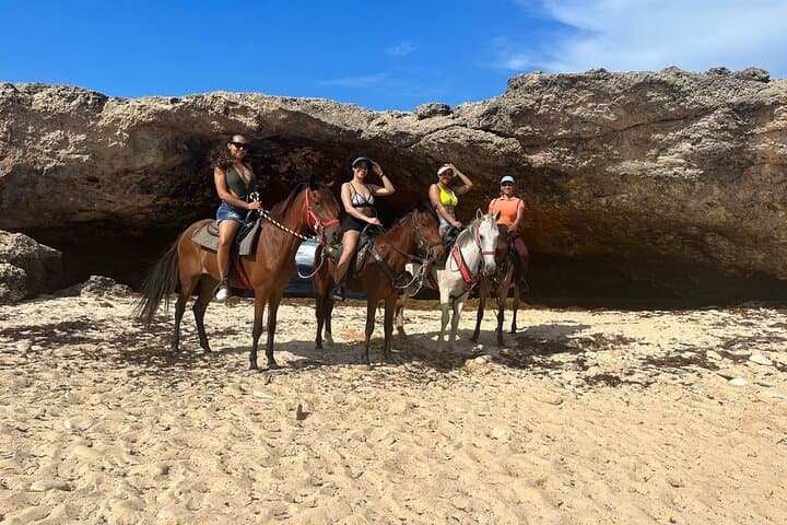 2-Hour Horseback Riding Tour to Little Natural Bridge in Aruba photo highlight 25