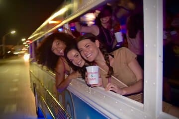 Nightlife Barhopping Tour with DJ and Dancing on Party Bus in Aruba activity