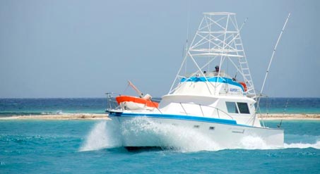 Aruba Csónak, jacht és horgászbérlet